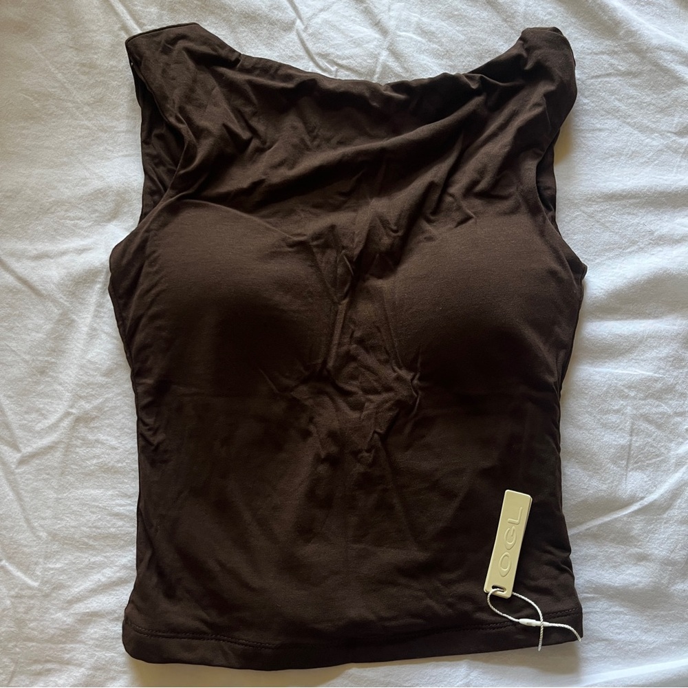 OGL Espresso open back top